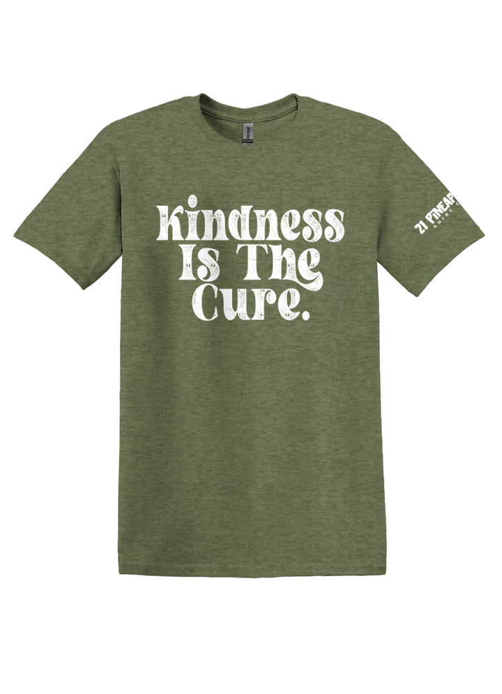 Kindness Is The Cure Groovy Softstyle Tee