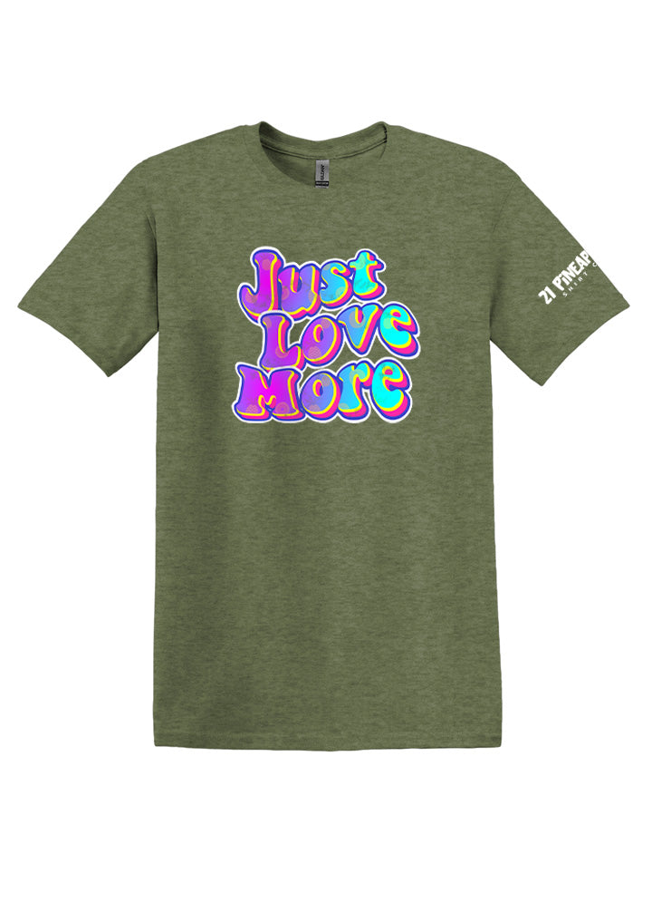 Just Love More Colorful Softstyle Tee