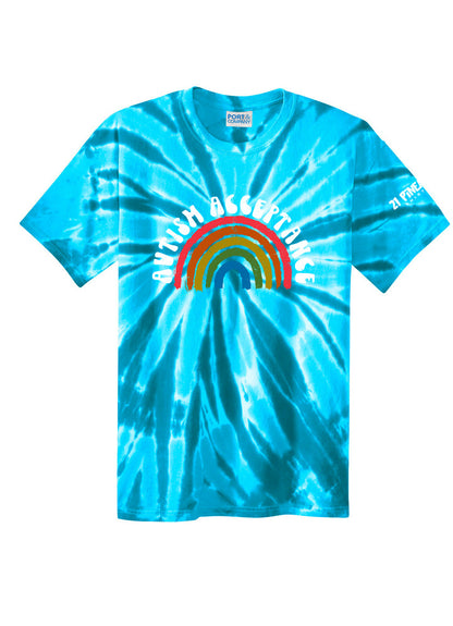 Autism Acceptance Unisex Tie Dye Tee