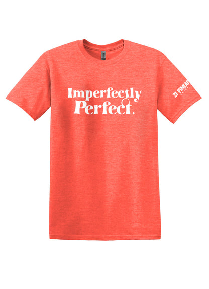 Imperfectly Perfect White Softstyle Tee