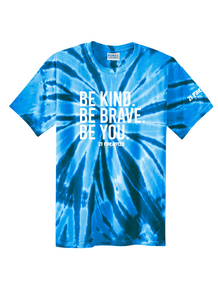 Be Kind Be Brave Be You Tie Dye Tee