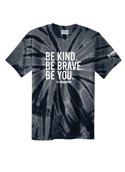 Be Kind Be Brave Be You Tie Dye Tee