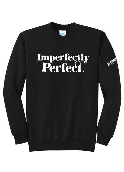 Imperfectly Perfect White Crewneck