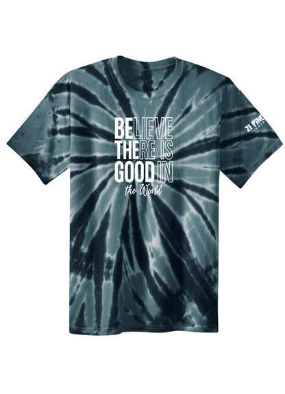 Believe There Is Good In The World Youth Tie Dye Tee