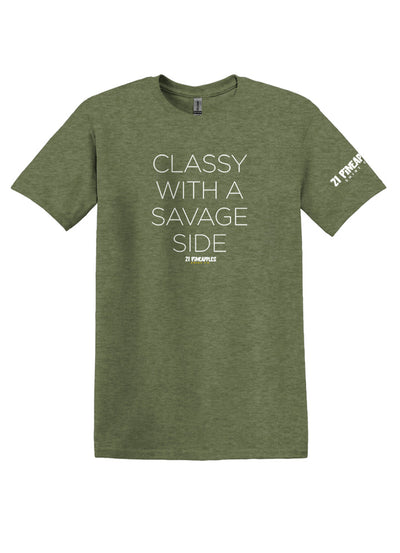 Classy With A Savage Side Softstyle Tee
