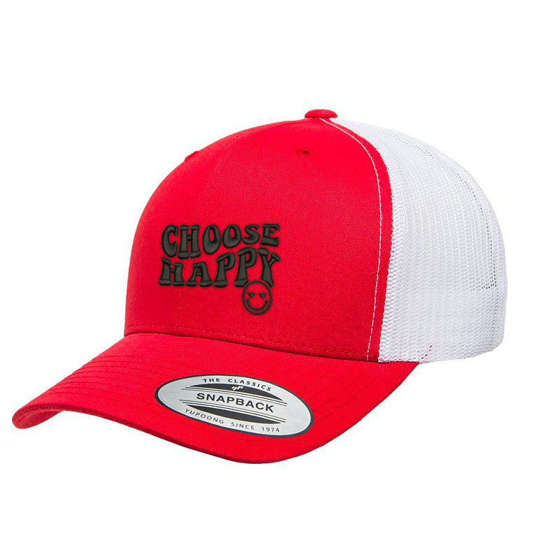 Choose Happy Trucker Hat