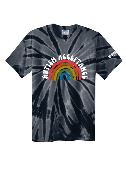 Autism Acceptance Unisex Tie Dye Tee