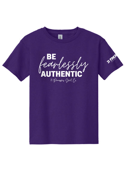 Be Fearlessly Authentic Youth Tee