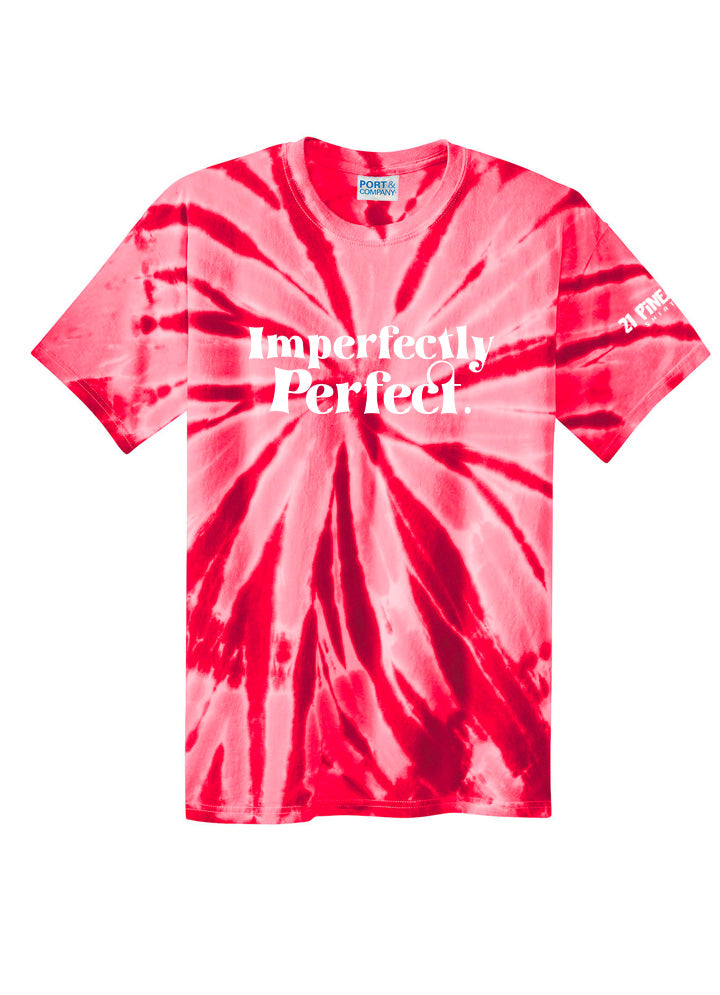 Imperfectly Perfect White Tie Dye Tee