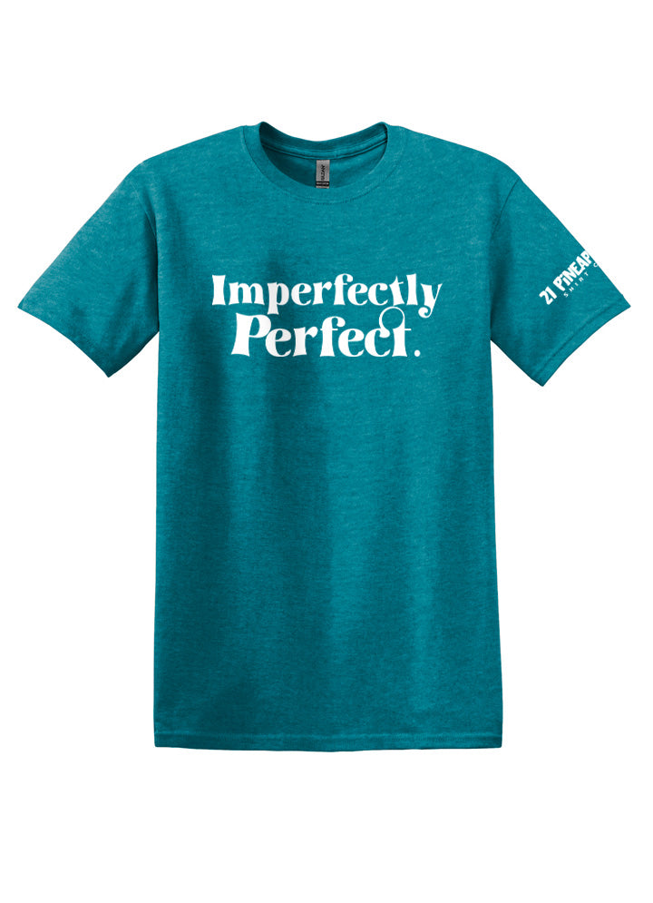 Imperfectly Perfect White Softstyle Tee
