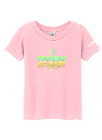 Different Is Rad Toddler Tee