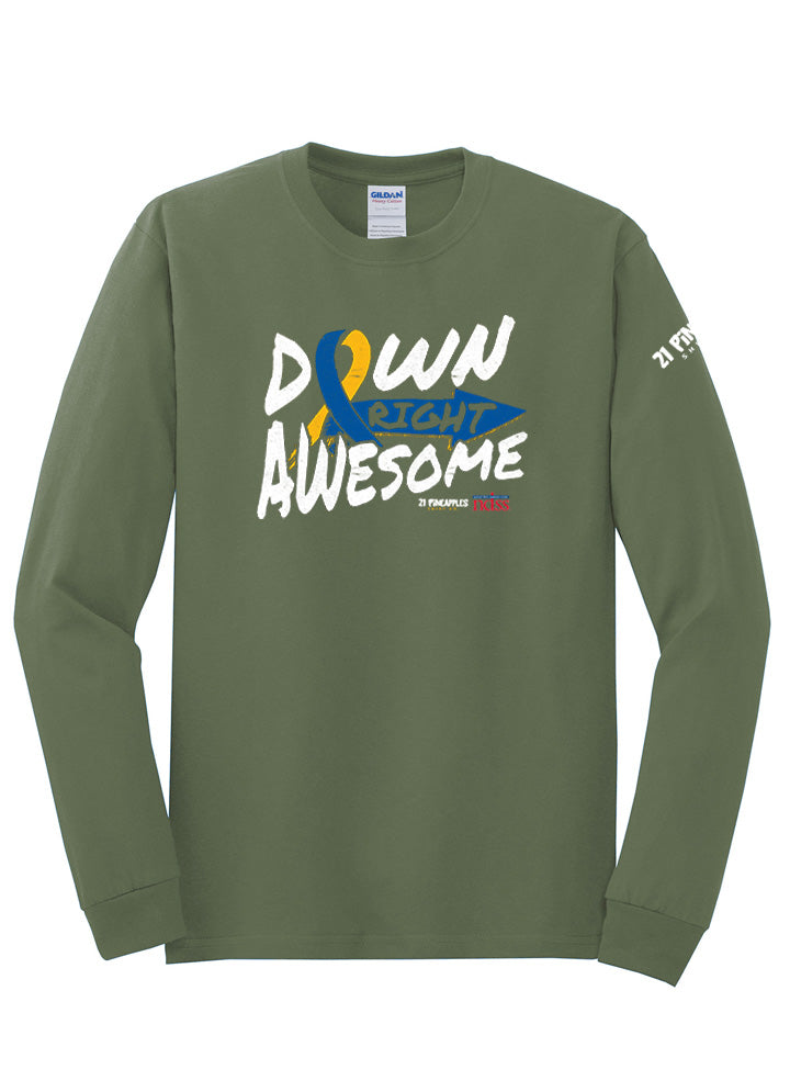 Down Right Awesome Long Sleeve