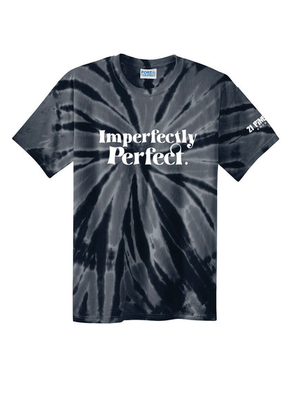 Imperfectly Perfect White Tie Dye Tee