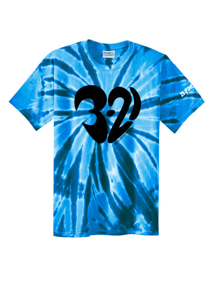 Heart Drip Unisex Tie Dye Tee