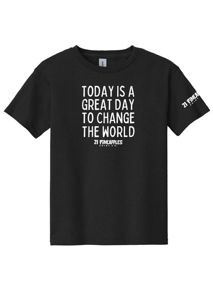 Great Day To Change The World Youth Tee