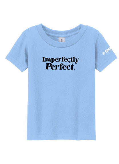 Imperfectly Perfect Black Toddler Tee