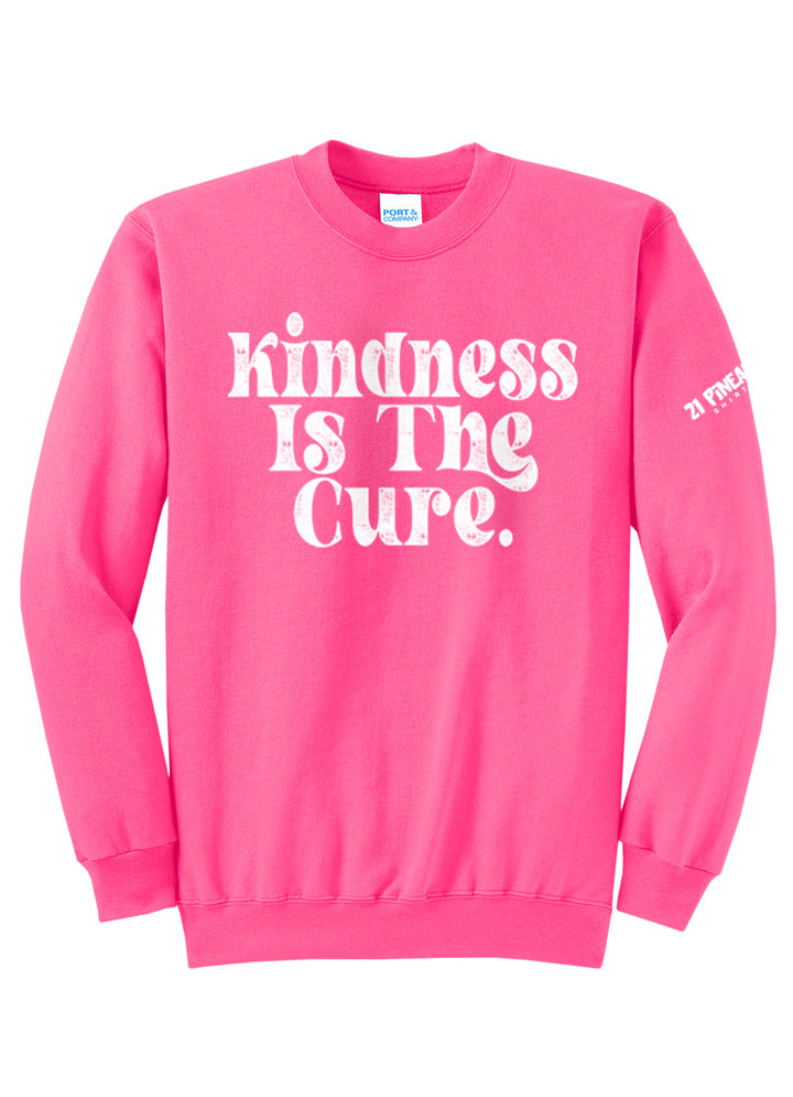 Kindness Is The Cure Groovy Crewneck