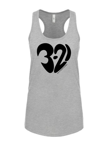 Heart Drip Women's Racerback Tank