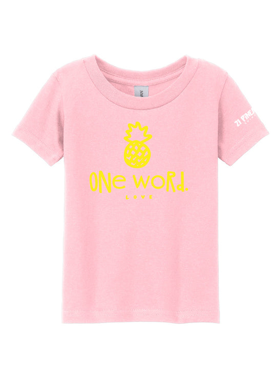 One Word Toddler Tee