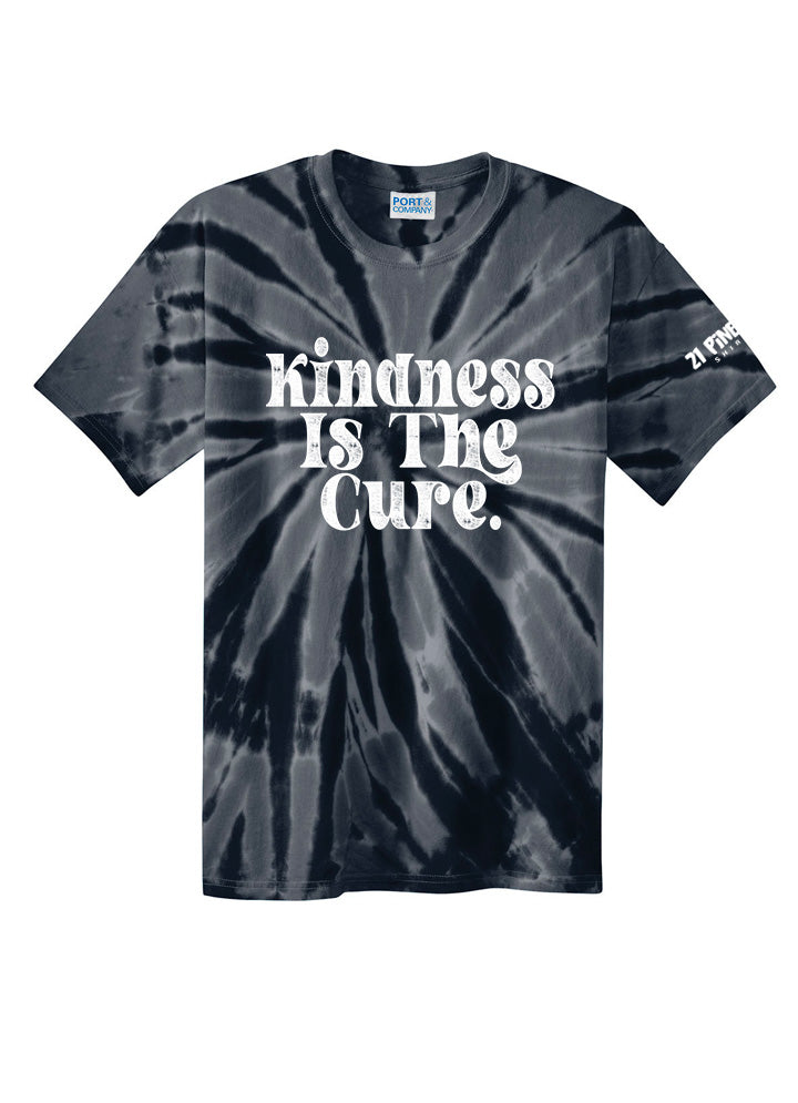 Kindness Is The Cure Groovy Tie Dye Tee