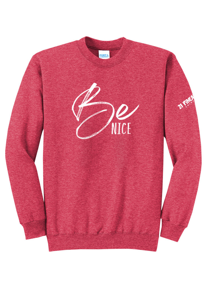 Be Nice Crewneck