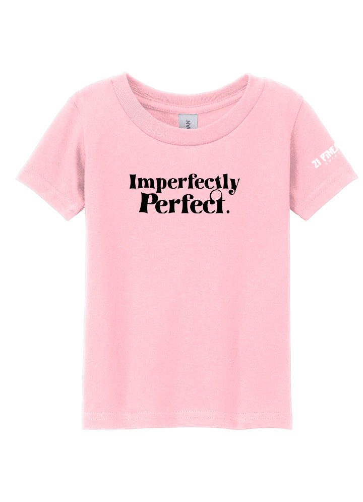 Imperfectly Perfect Black Toddler Tee