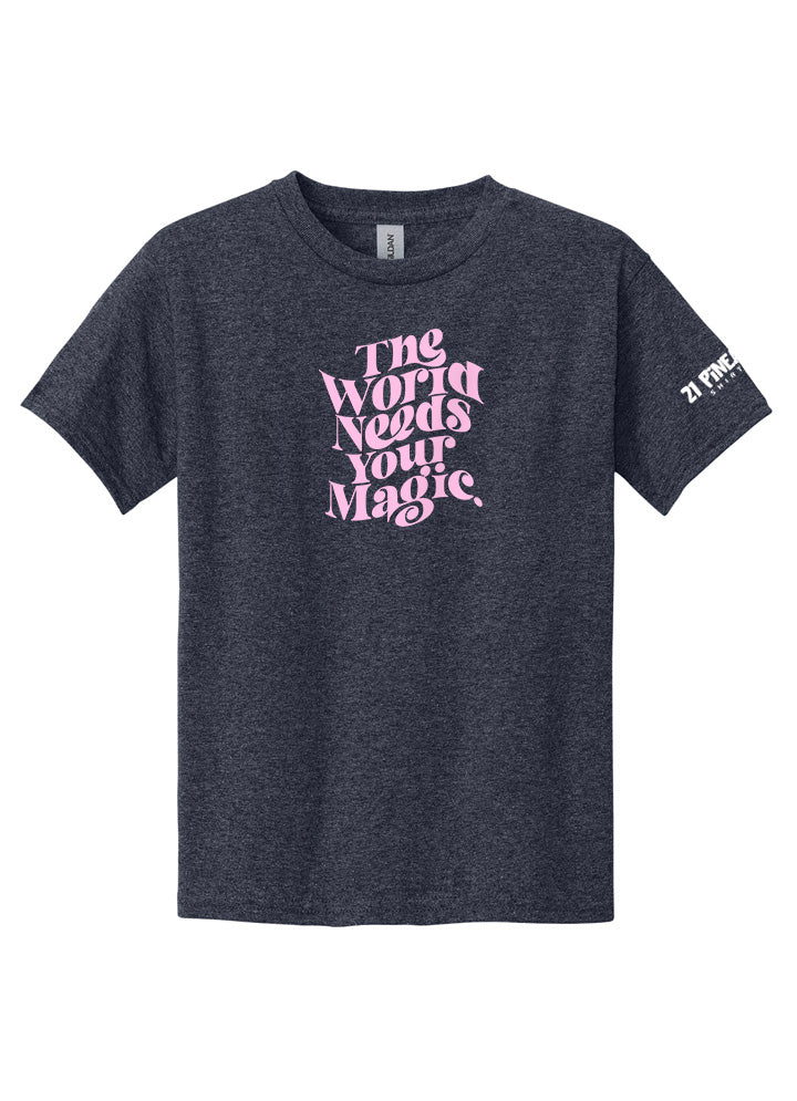 The World Needs Your Magic Youth Tee