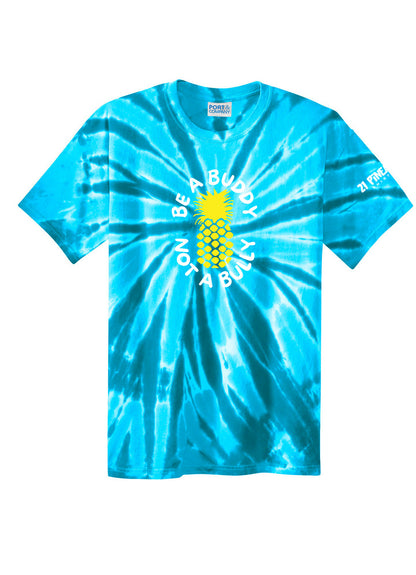 Be A Buddy Not A Bully Unisex Tie Dye Tee