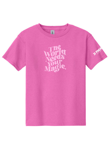 The World Needs Your Magic Youth Tee