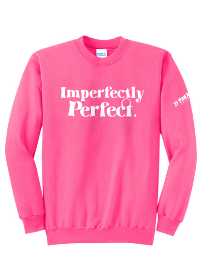 Imperfectly Perfect White Crewneck