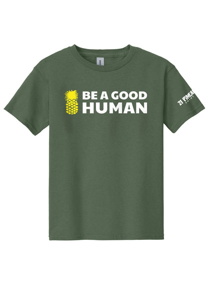 Be A Good Human Main Youth Tee