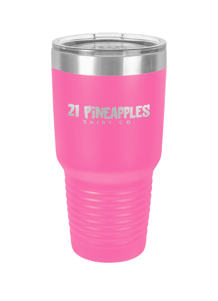 21 Pineapples Shirt Co Laser Etched Tumbler