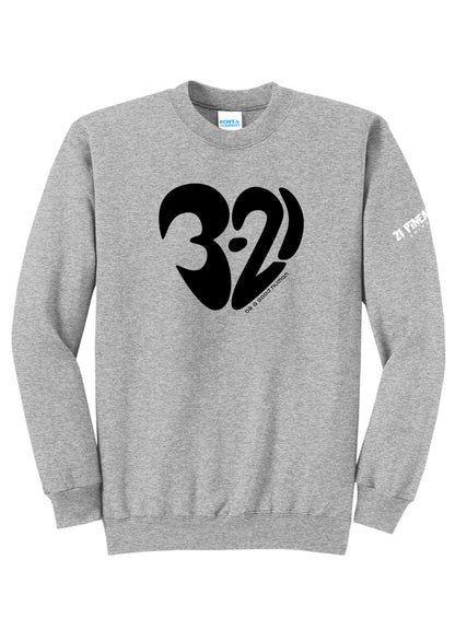 Heart Drip Crewneck