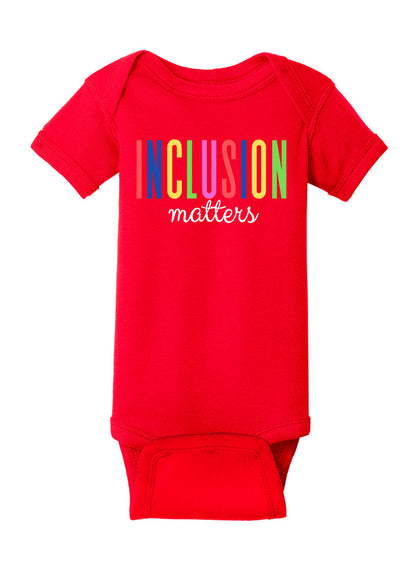 Inclusion Matters Baby Onesie