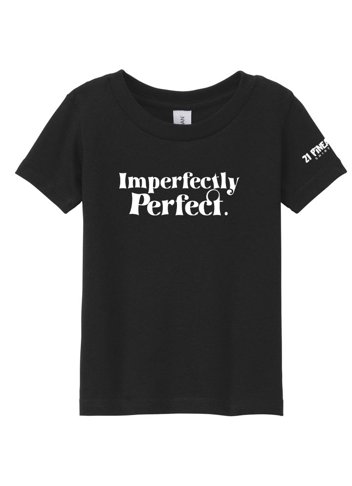 Imperfectly Perfect White Toddler Tee