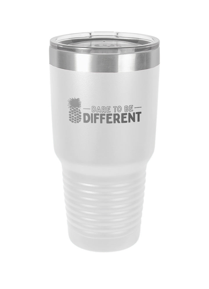 Dare To Be Different Laser Etched Tumbler
