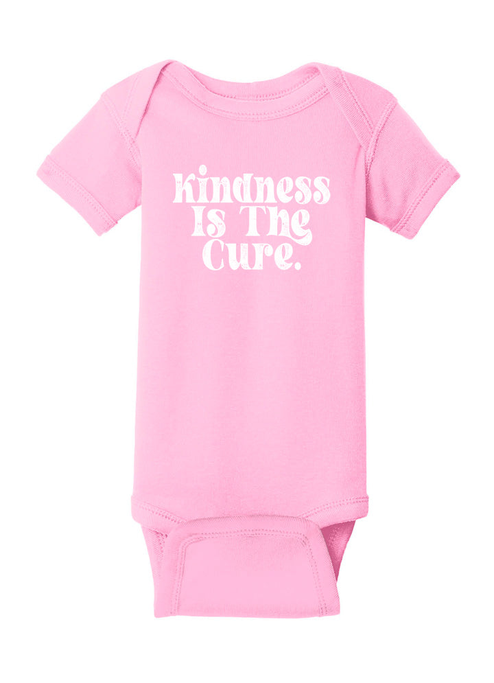 Kindness Is The Cure Groovy Baby Onesie