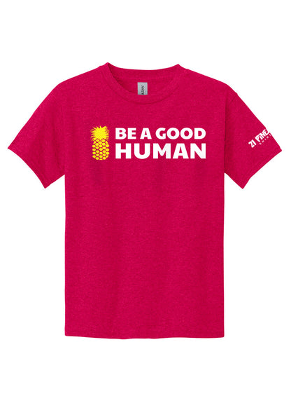 Be A Good Human Main Youth Tee