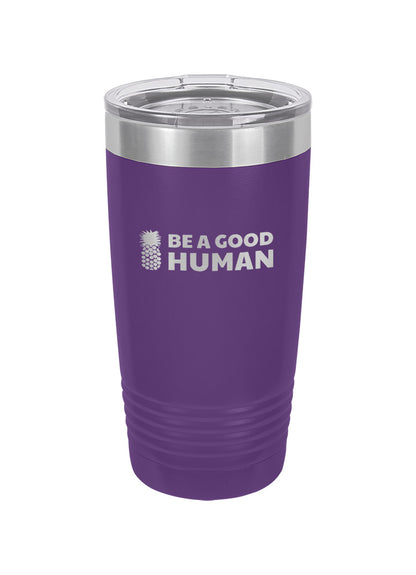 Be A Good Human Main Laser Etched Tumbler