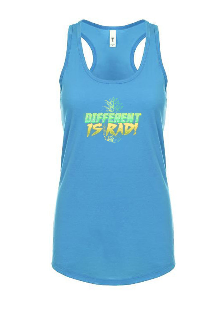 Different Is Rad Women's Racerback Tank