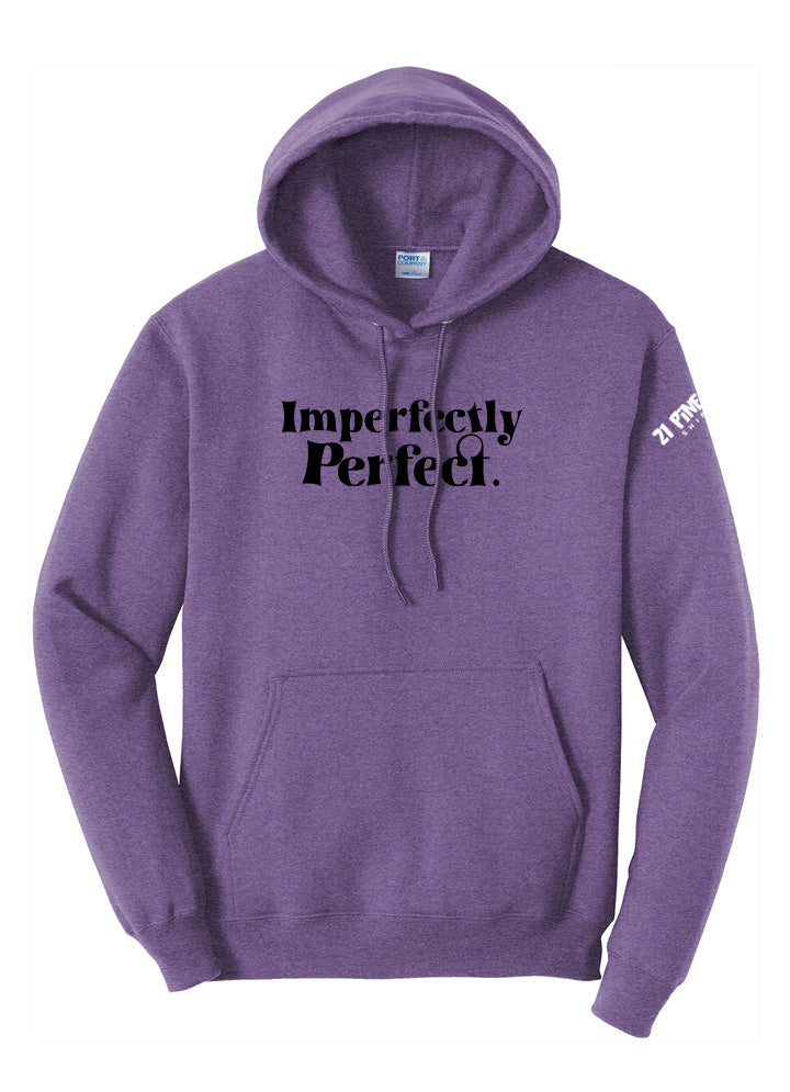 Imperfectly Perfect Black Hoodie