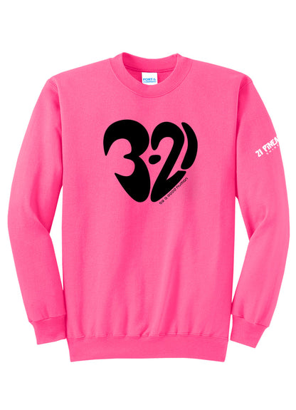 Heart Drip Crewneck