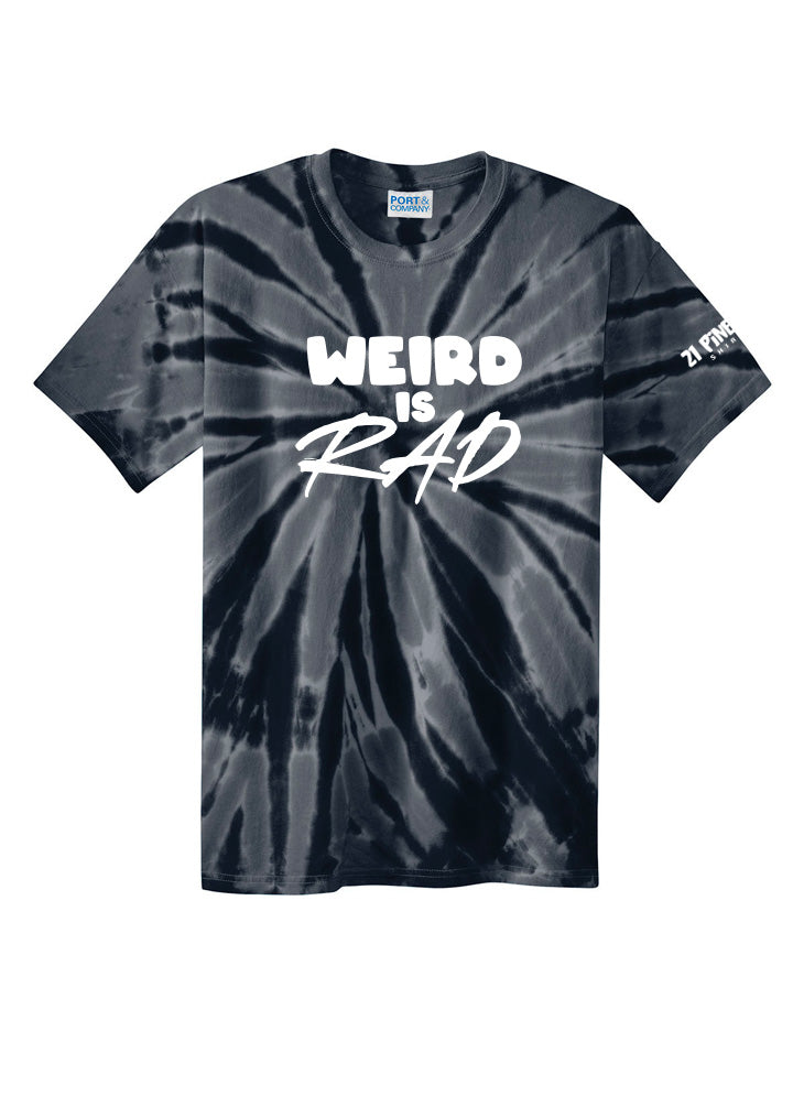 Weird is Rad Tie Dye Tee