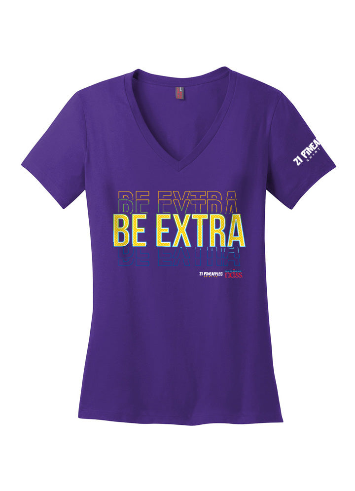 Be Extra Women's V-neck