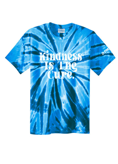 Kindness Is The Cure Groovy Tie Dye Tee