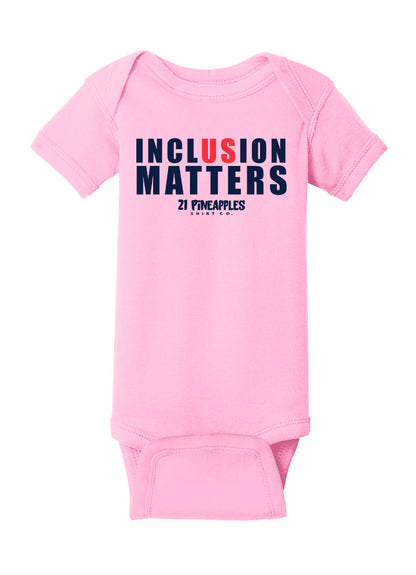 Inclusion US Baby Onesie