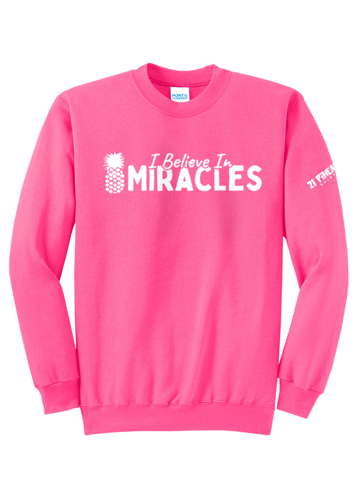 I Believe In Miracles Crewneck
