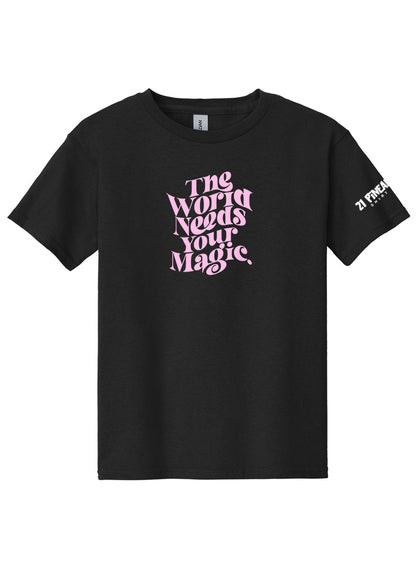 The World Needs Your Magic Youth Tee